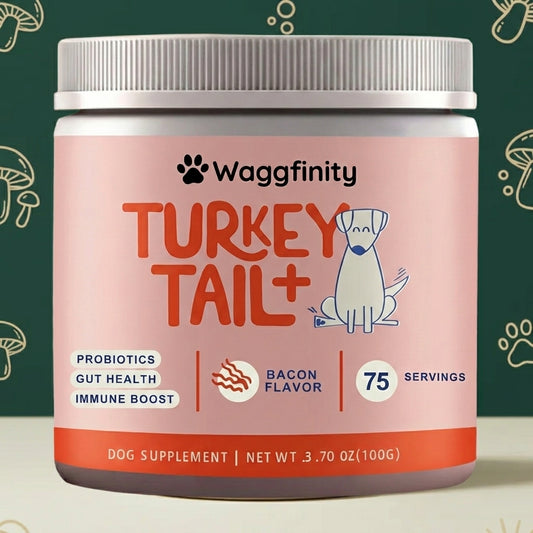 Waggfinity Turkey Tail+ Probiotics
